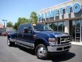 Dark Blue Pearl Metallic - F350 Super Duty Lariat Crew Cab 4x4 Dually Photo No. 32
