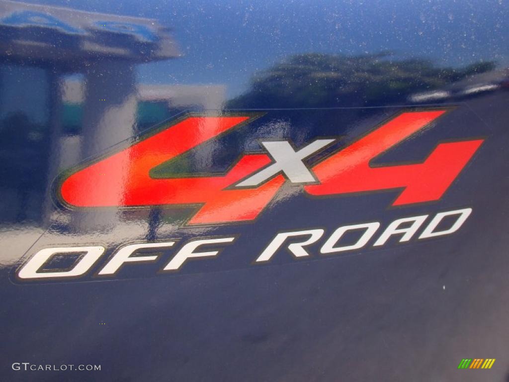 2008 F350 Super Duty Lariat Crew Cab 4x4 Dually - Dark Blue Pearl Metallic / Camel photo #35