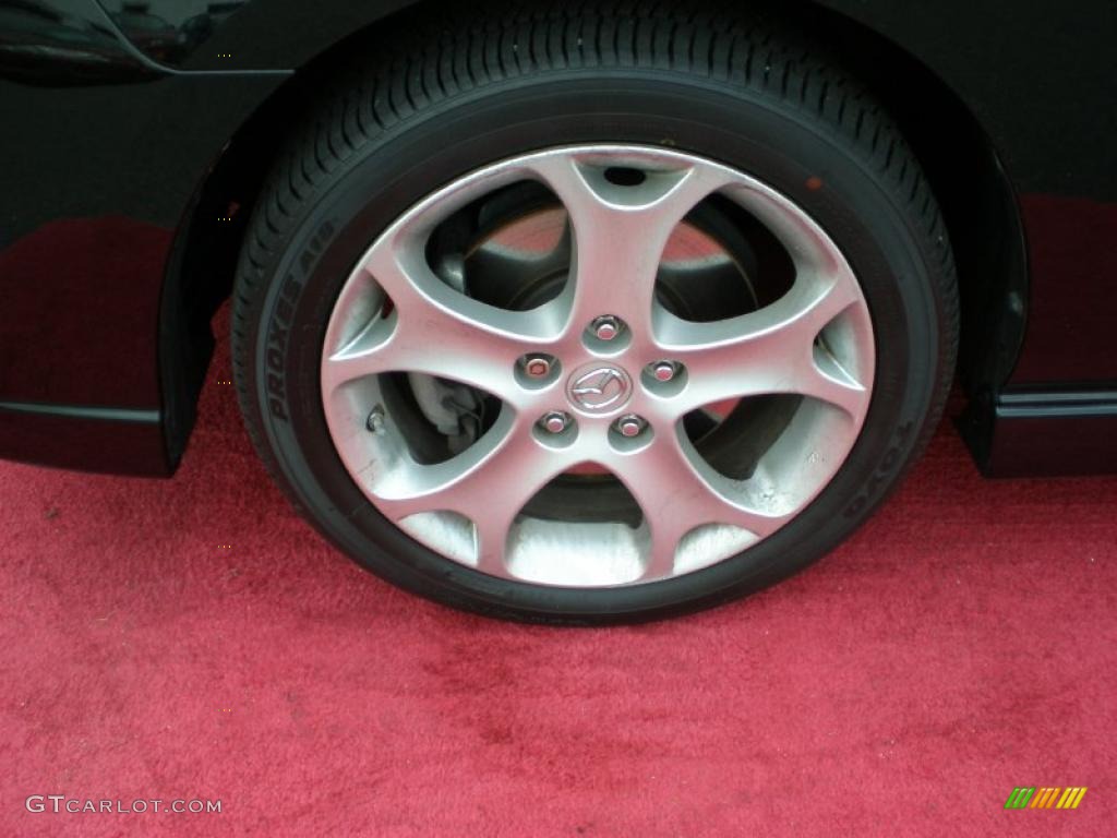 2008 MAZDA5 Touring - Brilliant Black / Black photo #3