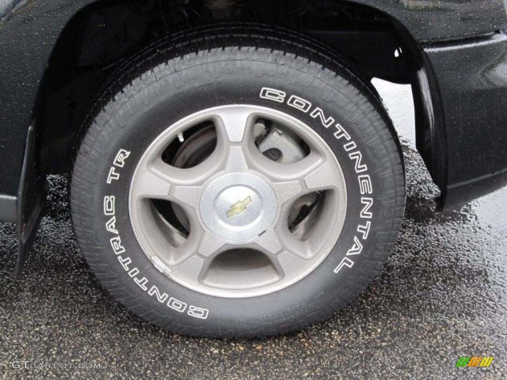 2007 TrailBlazer LS 4x4 - Black / Light Gray photo #3