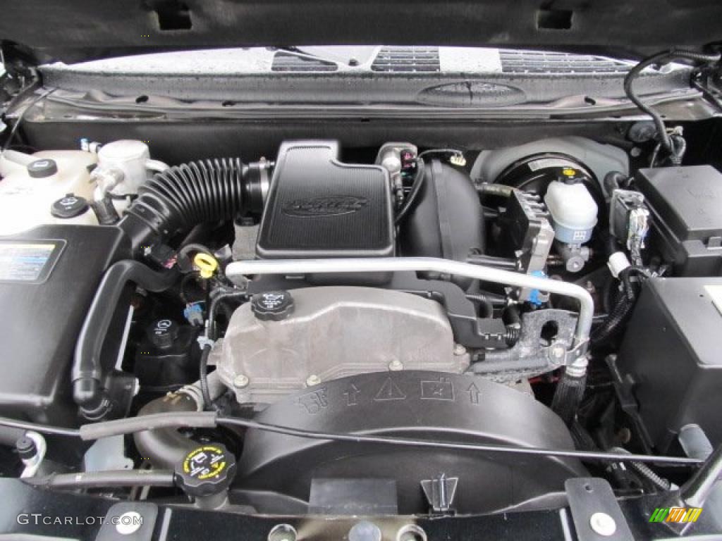 2007 TrailBlazer LS 4x4 - Black / Light Gray photo #10