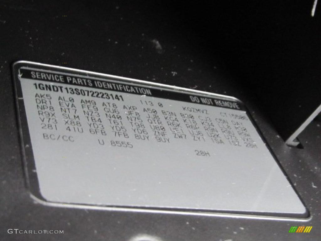 2007 TrailBlazer LS 4x4 - Black / Light Gray photo #23