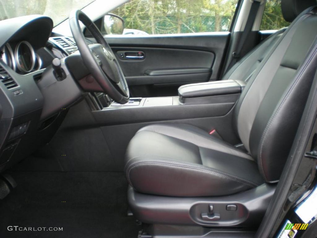 Black Interior 2010 Mazda CX-9 Touring AWD Photo #48712069