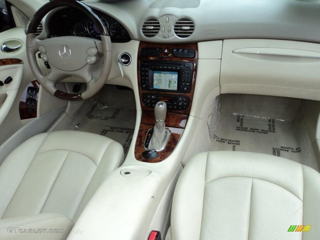 2004 Mercedes-Benz CLK 500 Cabriolet Stone Dashboard Photo #48713356