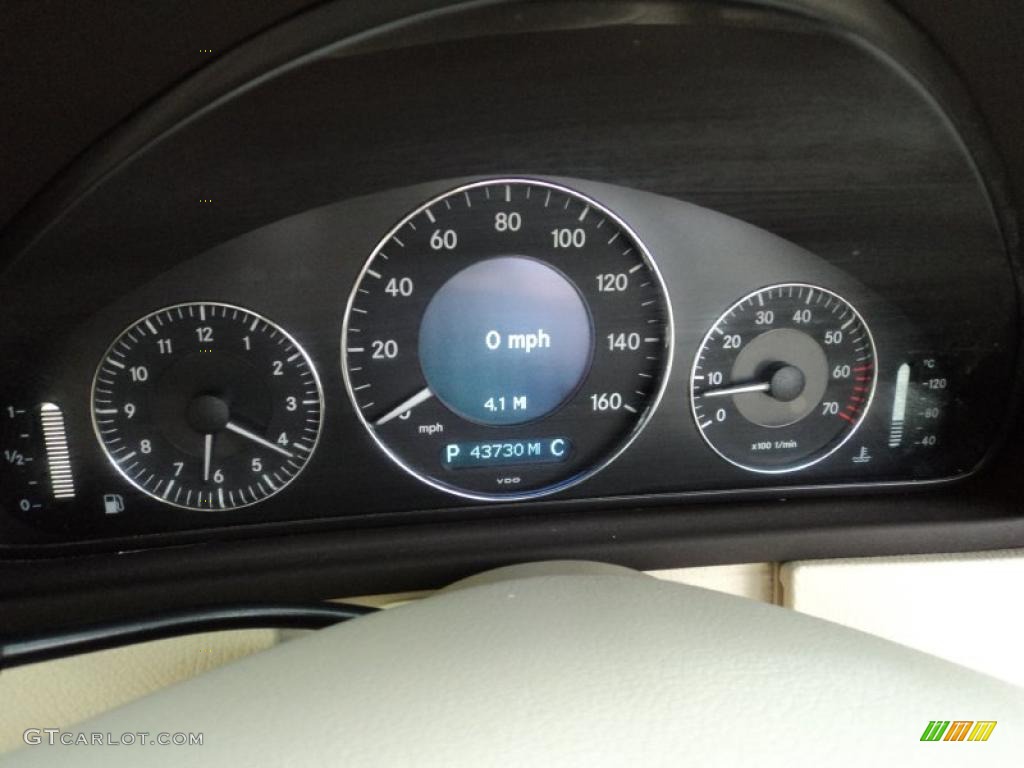 2004 Mercedes-Benz CLK 500 Cabriolet Gauges Photo #48713416
