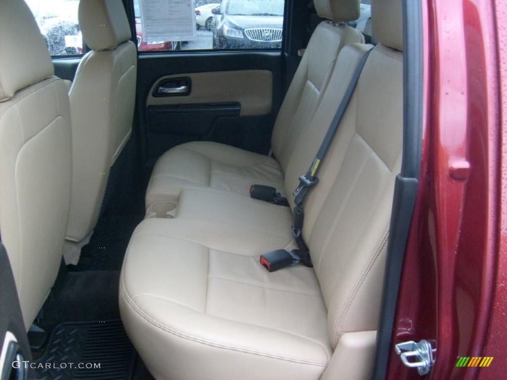 Light Tan Interior 2010 GMC Canyon SLT Crew Cab 4x4 Photo #48713929