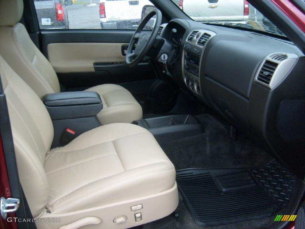 Light Tan Interior 2010 GMC Canyon SLT Crew Cab 4x4 Photo #48714010