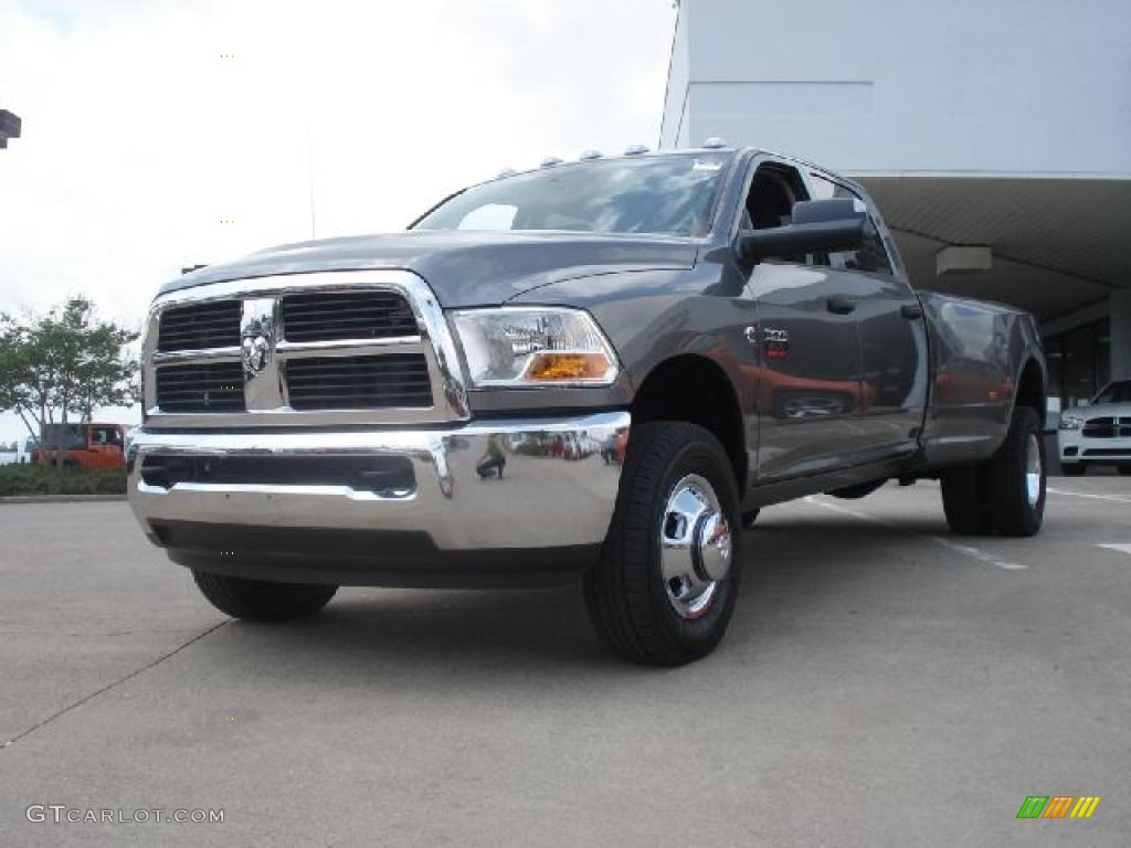 2011 Ram 3500 HD ST Crew Cab 4x4 Dually - Mineral Gray Metallic / Dark Slate Gray/Medium Graystone photo #1