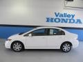 Taffeta White - Civic LX Sedan Photo No. 2