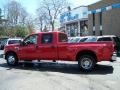 2010 Vermillion Red Ford F350 Super Duty XLT Crew Cab Dually  photo #3