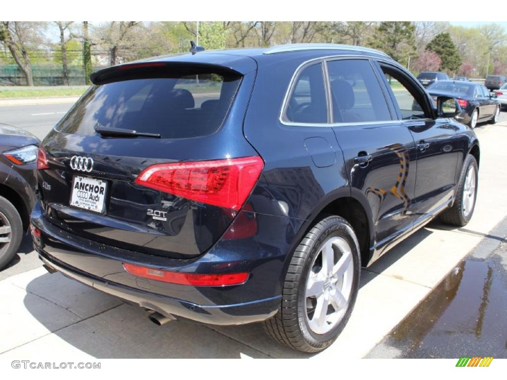 2011 Q5 2.0T quattro - Deep Sea Blue Pearl Effect / Cinnamon Brown photo #5