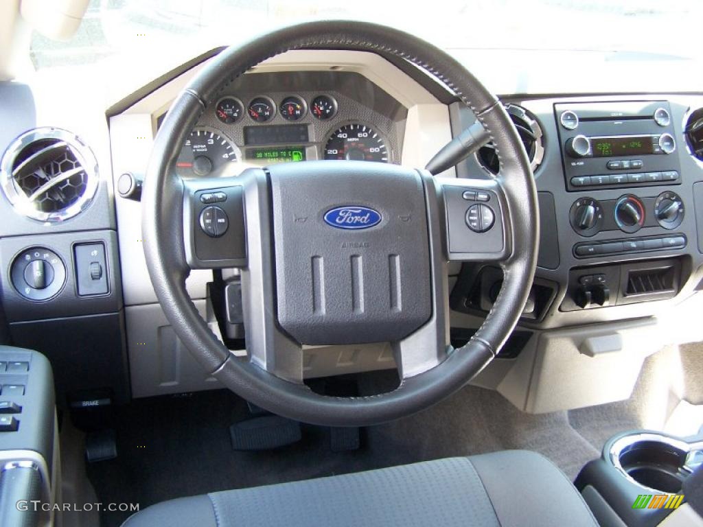 2010 Ford F350 Super Duty XLT Crew Cab Dually Steering Wheel Photos