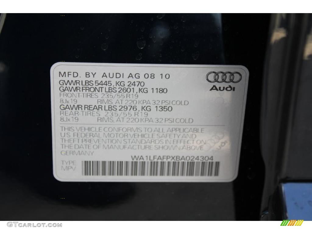 2011 Q5 2.0T quattro - Deep Sea Blue Pearl Effect / Cinnamon Brown photo #18