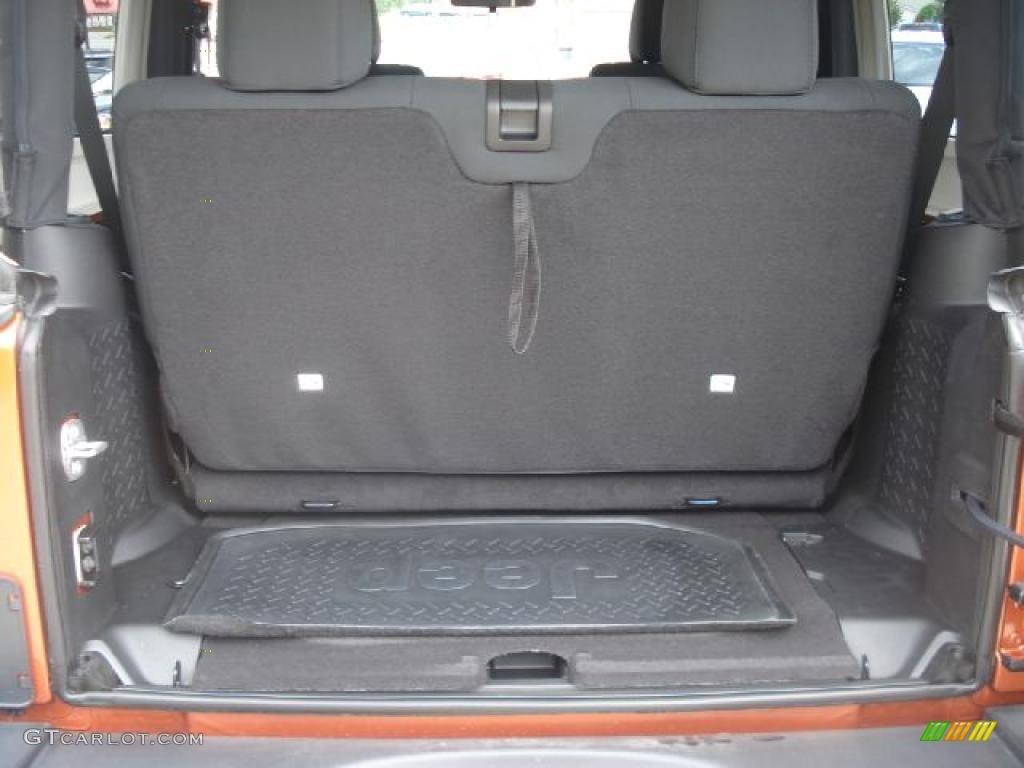 2011 Wrangler Sport S 4x4 - Mango Tango Pearl / Black photo #13