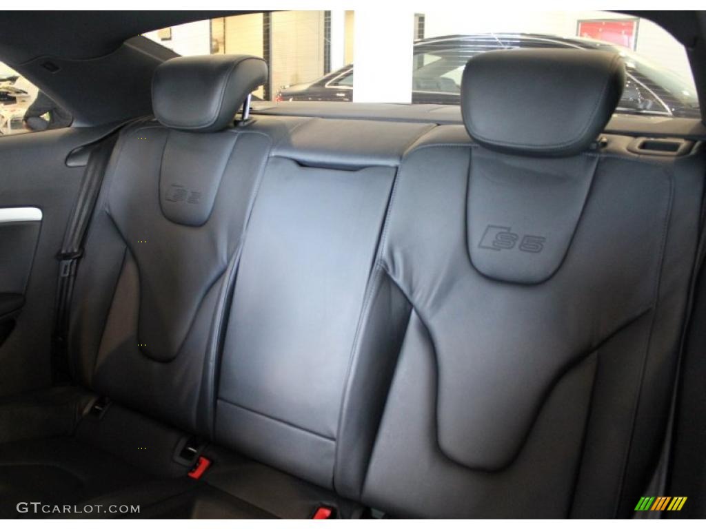 Black Interior 2008 Audi S5 4.2 quattro Photo #48715951