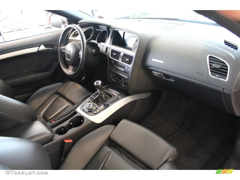 2008 Audi S5 4.2 quattro Black Dashboard Photo #48715978