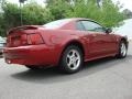 Redfire Metallic 2004 Ford Mustang V6 Coupe Exterior