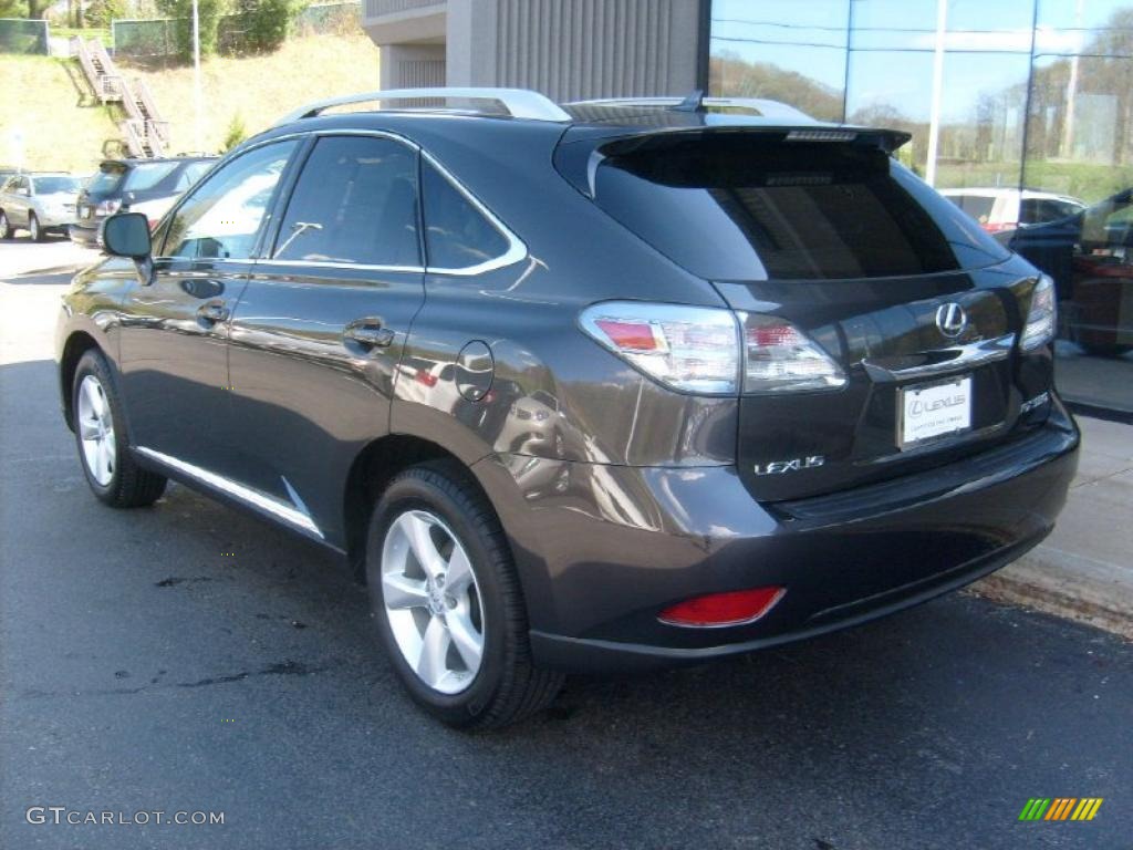 2010 RX 350 AWD - Truffle Brown Mica / Parchment/Brown Walnut photo #3