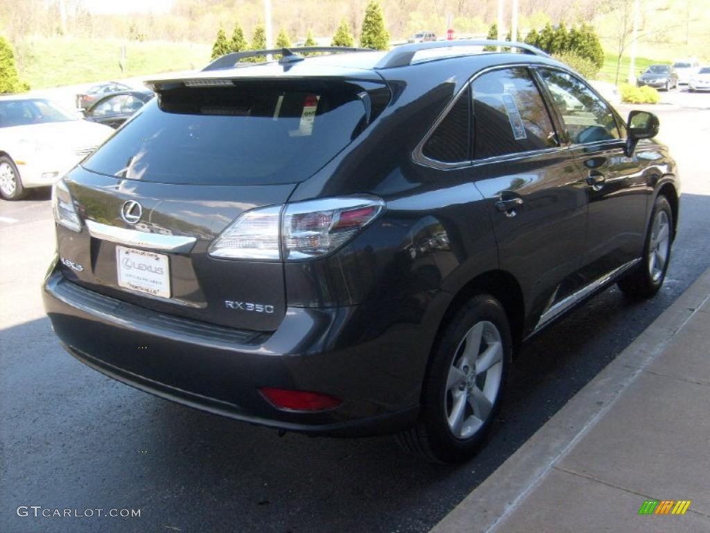 2010 RX 350 AWD - Truffle Brown Mica / Parchment/Brown Walnut photo #5