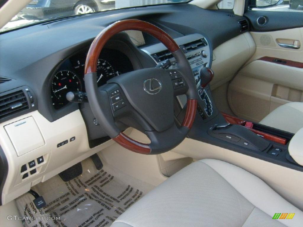 2010 RX 350 AWD - Truffle Brown Mica / Parchment/Brown Walnut photo #10