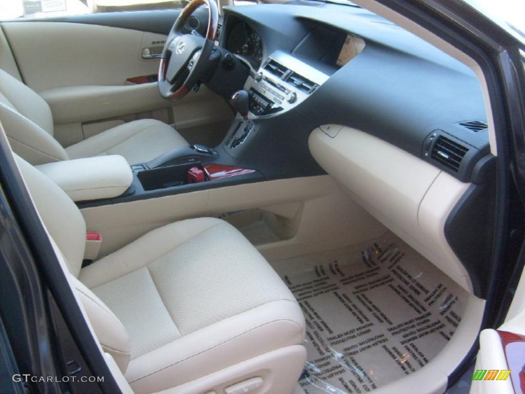 2010 RX 350 AWD - Truffle Brown Mica / Parchment/Brown Walnut photo #16