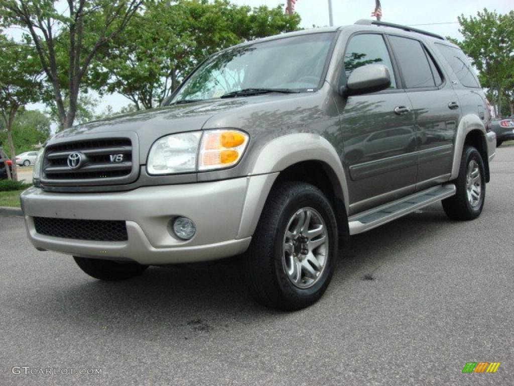 Phantom Gray Pearl 2004 Toyota Sequoia SR5 4x4 Exterior Photo #48718315