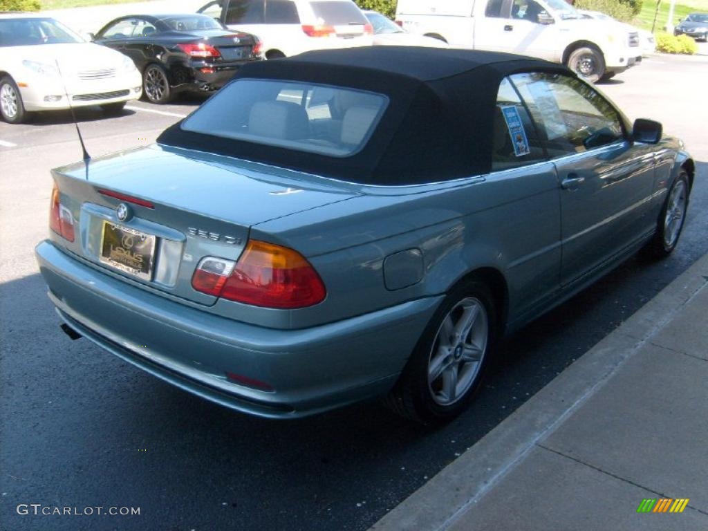 2003 3 Series 325i Convertible - Grey Green Metallic / Sand photo #8
