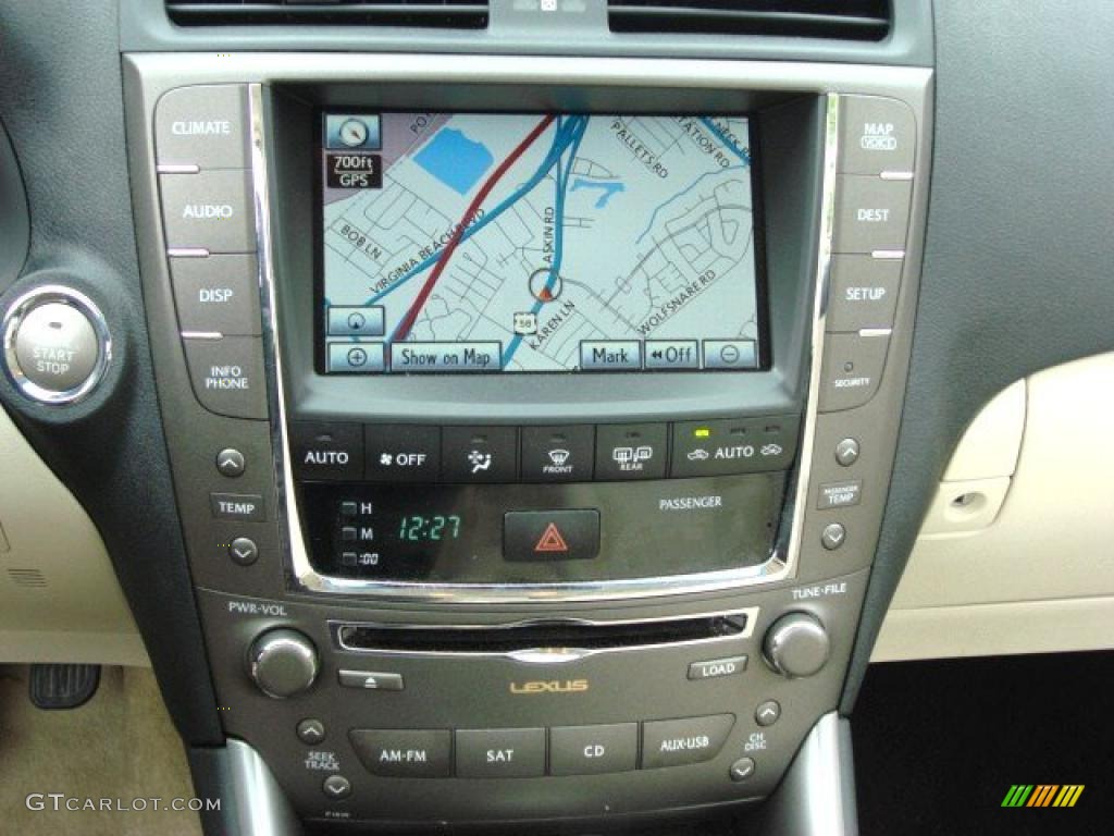 2010 Lexus IS 350C Convertible Navigation Photo #48718751