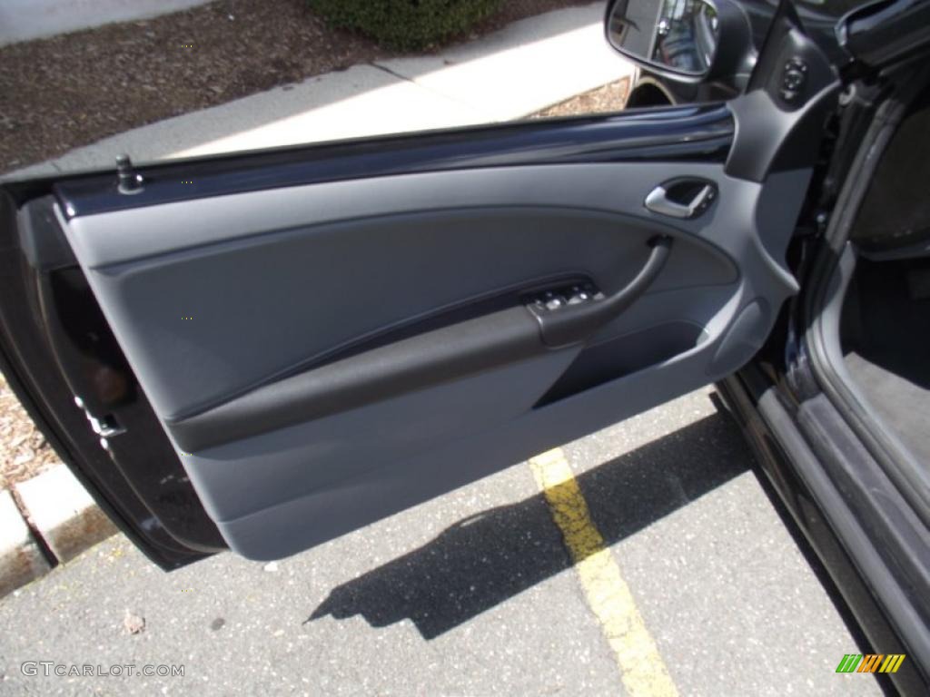 2007 Saab 9-3 Aero Convertible Gray Door Panel Photo #48718997
