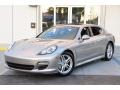 Front 3/4 View of 2010 Panamera S