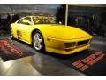 1990 Fly Yellow Ferrari 348 TB  photo #1
