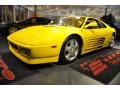 1990 Fly Yellow Ferrari 348 TB  photo #3