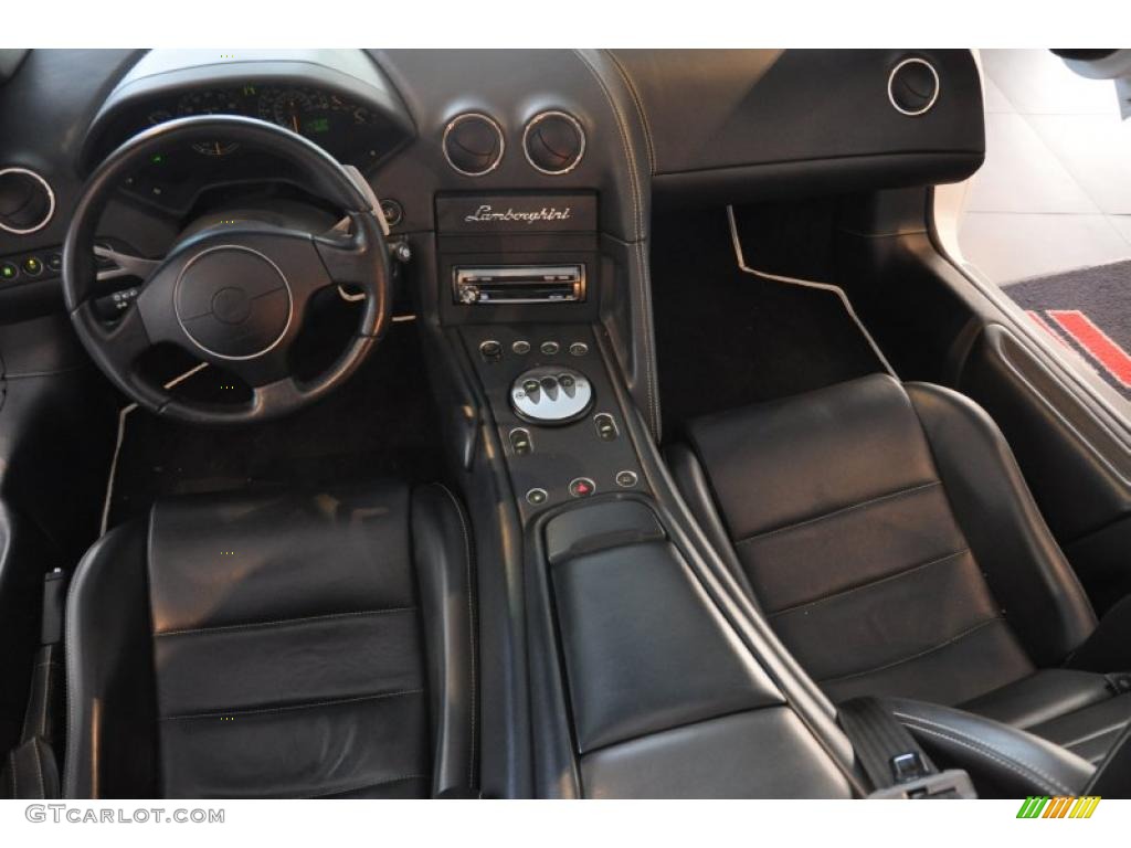 Nero Perseus Interior 2006 Lamborghini Murcielago Roadster ...