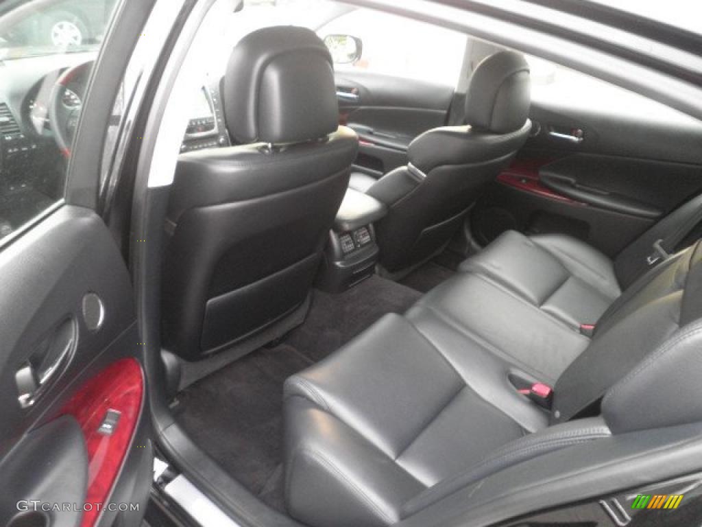 Black Interior 2010 Lexus GS 350 AWD Photo #48721238