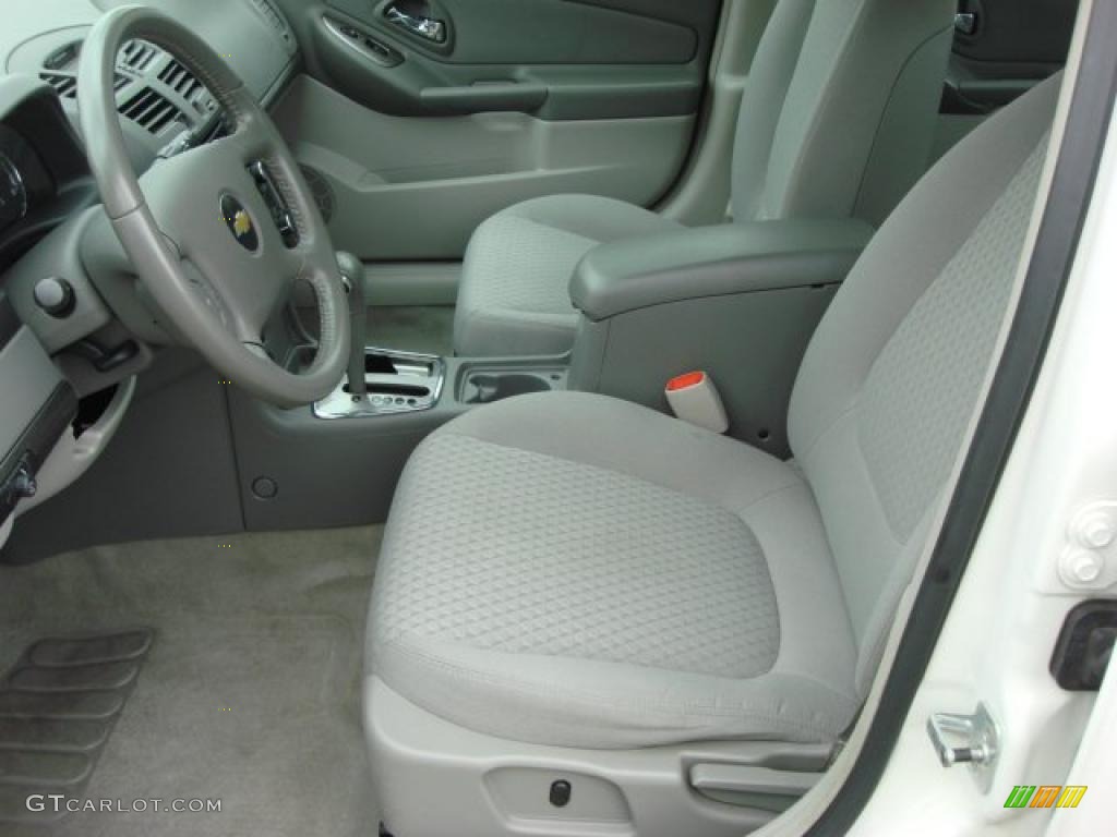 2008 Malibu Classic LS Sedan - White / Titanium Gray photo #9