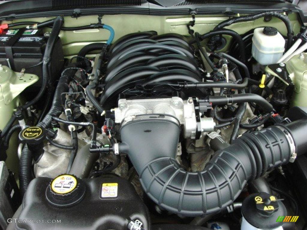2006 Ford Mustang GT Premium Coupe 4.6 Liter SOHC 24-Valve VVT V8 Engine Photo #48722030