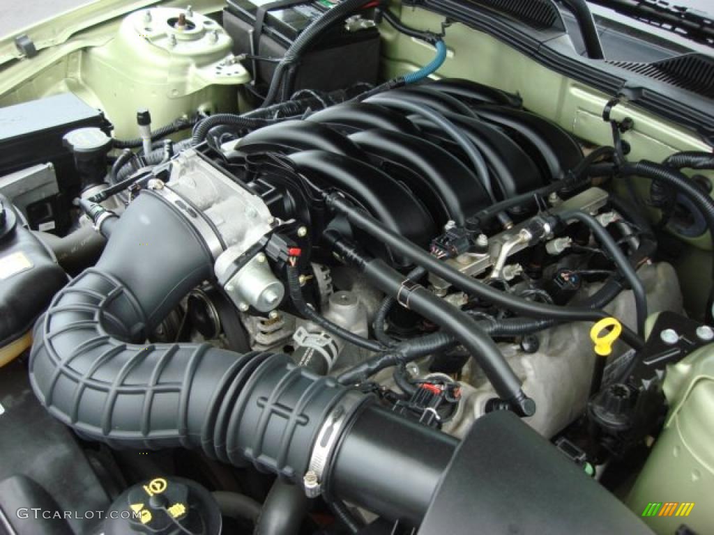 2006 Ford Mustang GT Premium Coupe 4.6 Liter SOHC 24-Valve VVT V8 Engine Photo #48722039
