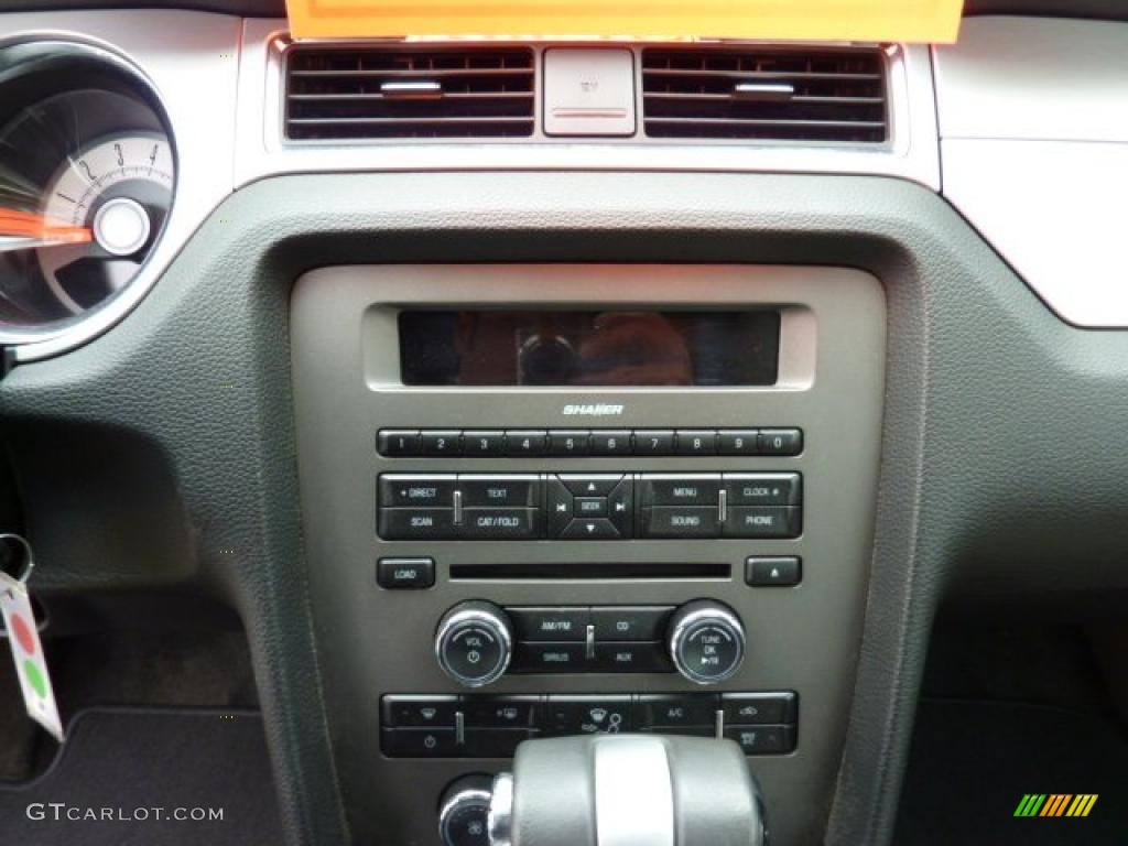 2010 Mustang V6 Premium Convertible - Kona Blue Metallic / Stone photo #18
