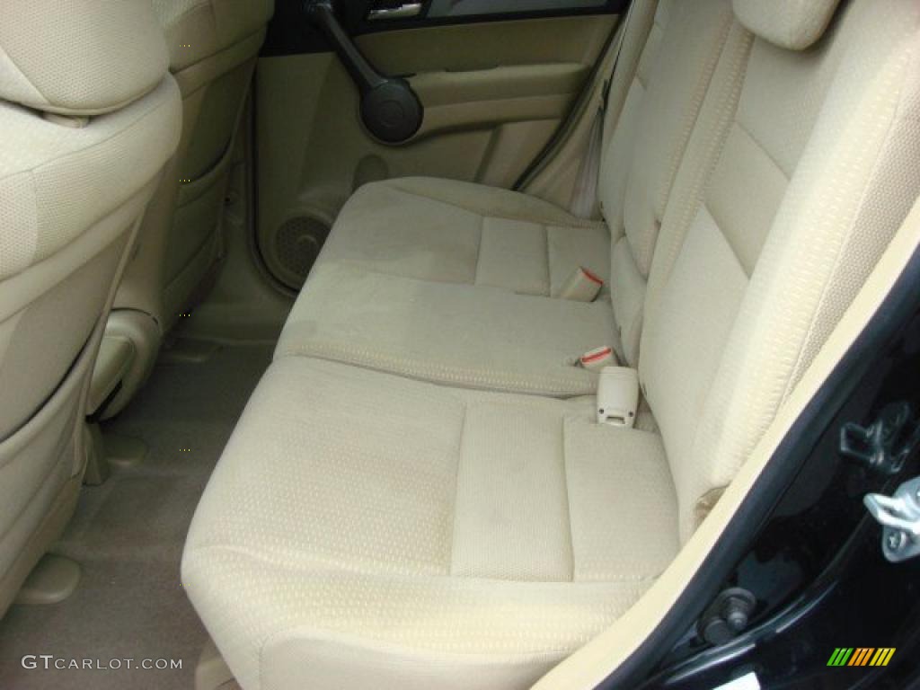2008 CR-V EX 4WD - Nighthawk Black Pearl / Ivory photo #9