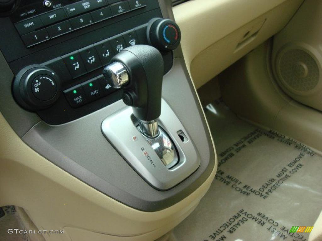 2008 CR-V EX 4WD - Nighthawk Black Pearl / Ivory photo #17