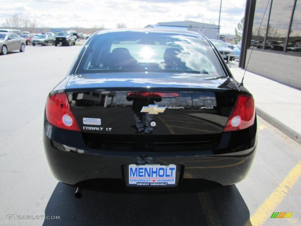 2010 Cobalt LT Sedan - Black / Ebony photo #24
