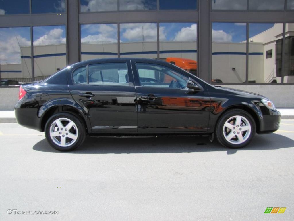 2010 Cobalt LT Sedan - Black / Ebony photo #27