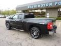 2007 Black Chevrolet Silverado 1500 LT Extended Cab 4x4  photo #2