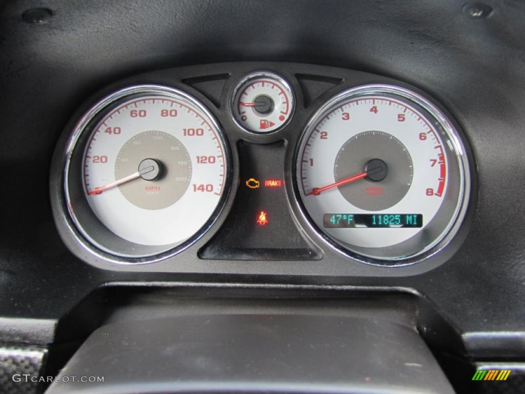 2009 Pontiac G5 XFE Gauges Photos