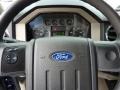 Medium Stone 2008 Ford F350 Super Duty XLT SuperCab 4x4 Steering Wheel