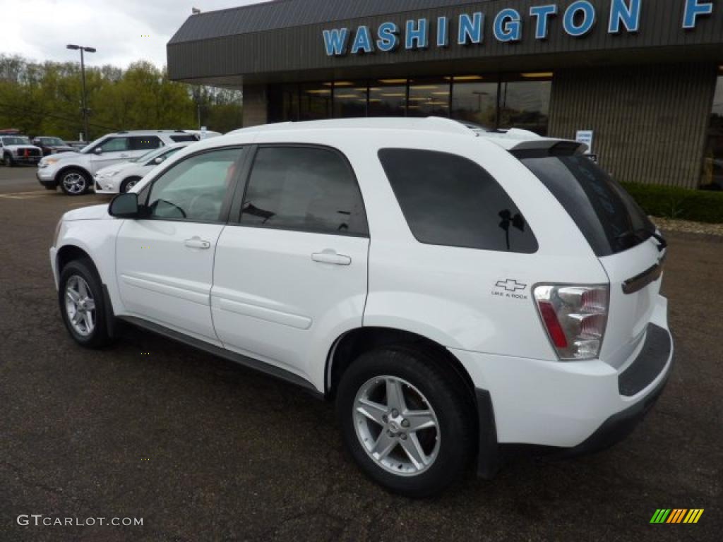 2005 Equinox LT AWD - Summit White / Light Gray photo #2