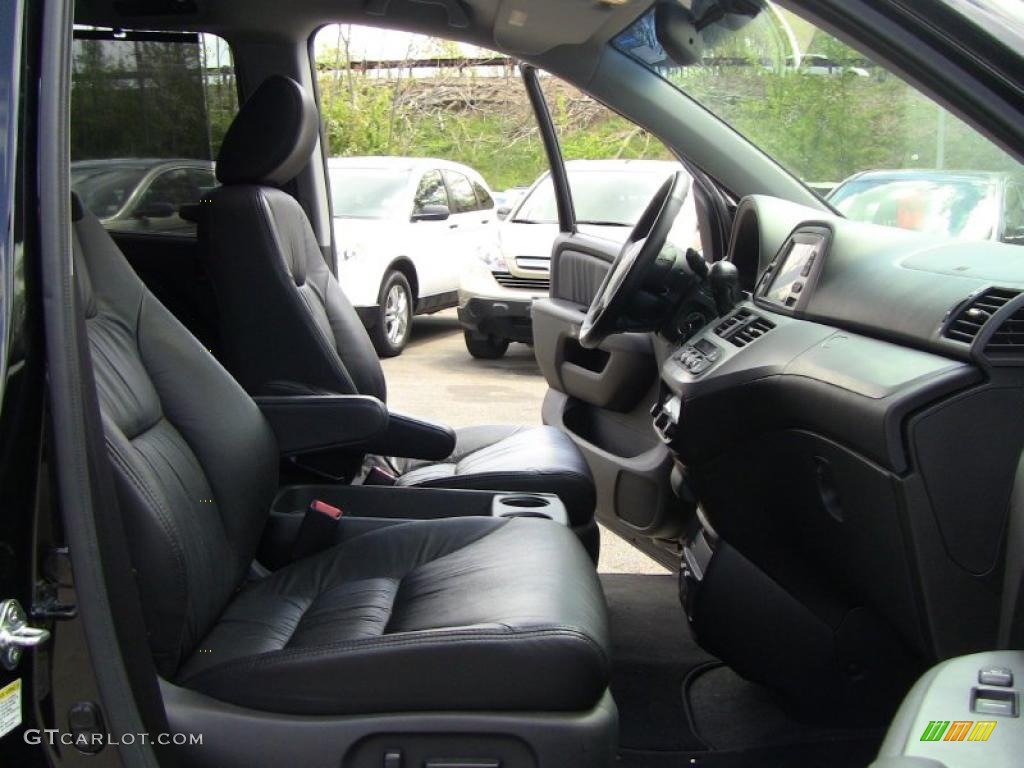 2008 Odyssey Touring - Nighthawk Black Pearl / Black photo #17