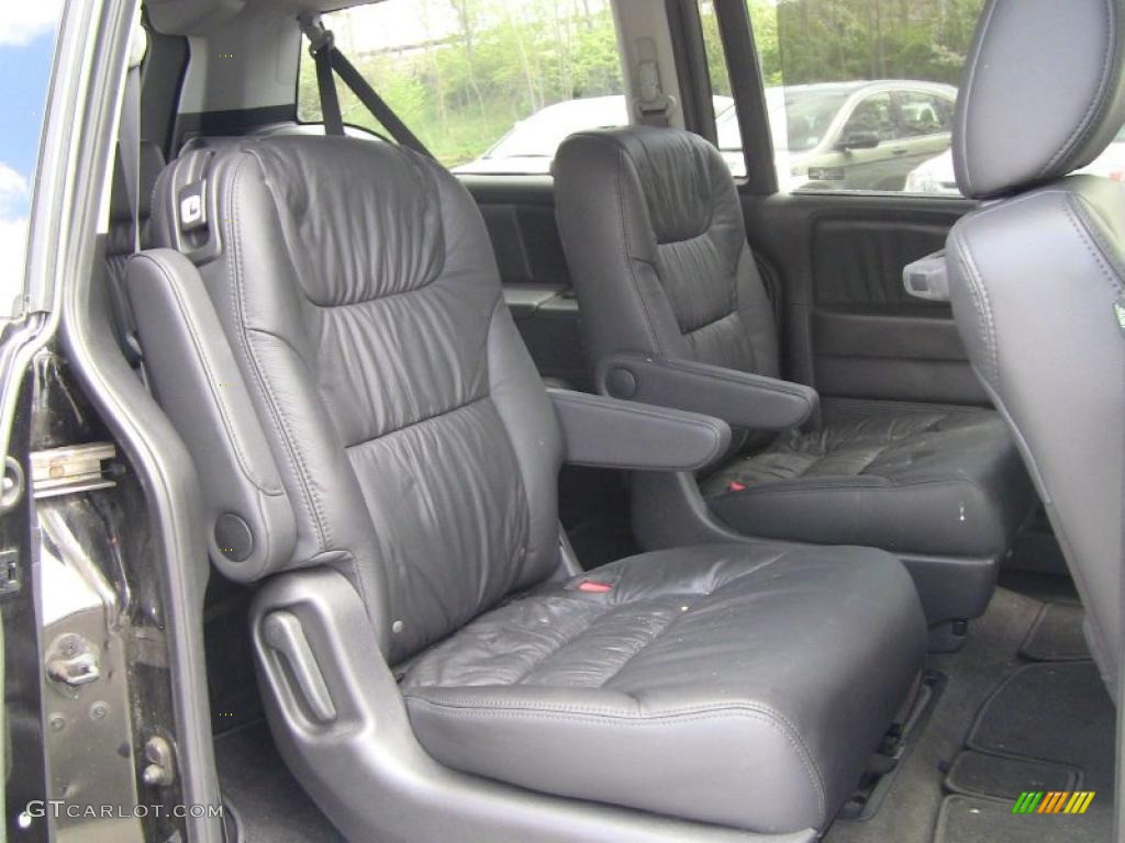 2008 Odyssey Touring - Nighthawk Black Pearl / Black photo #18