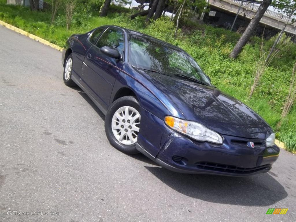 2000 Monte Carlo LS - Medium Regal Blue Metallic / Ebony photo #18