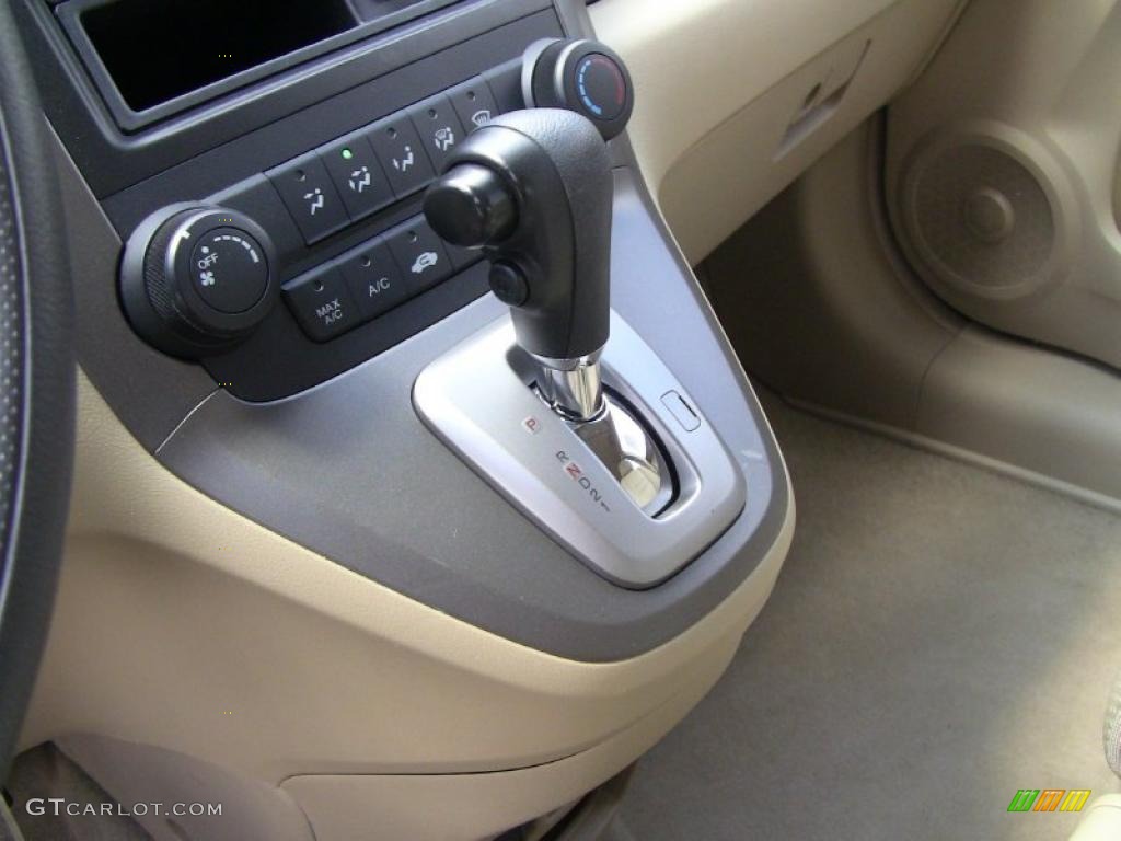 2008 CR-V LX 4WD - Green Tea Metallic / Ivory photo #22